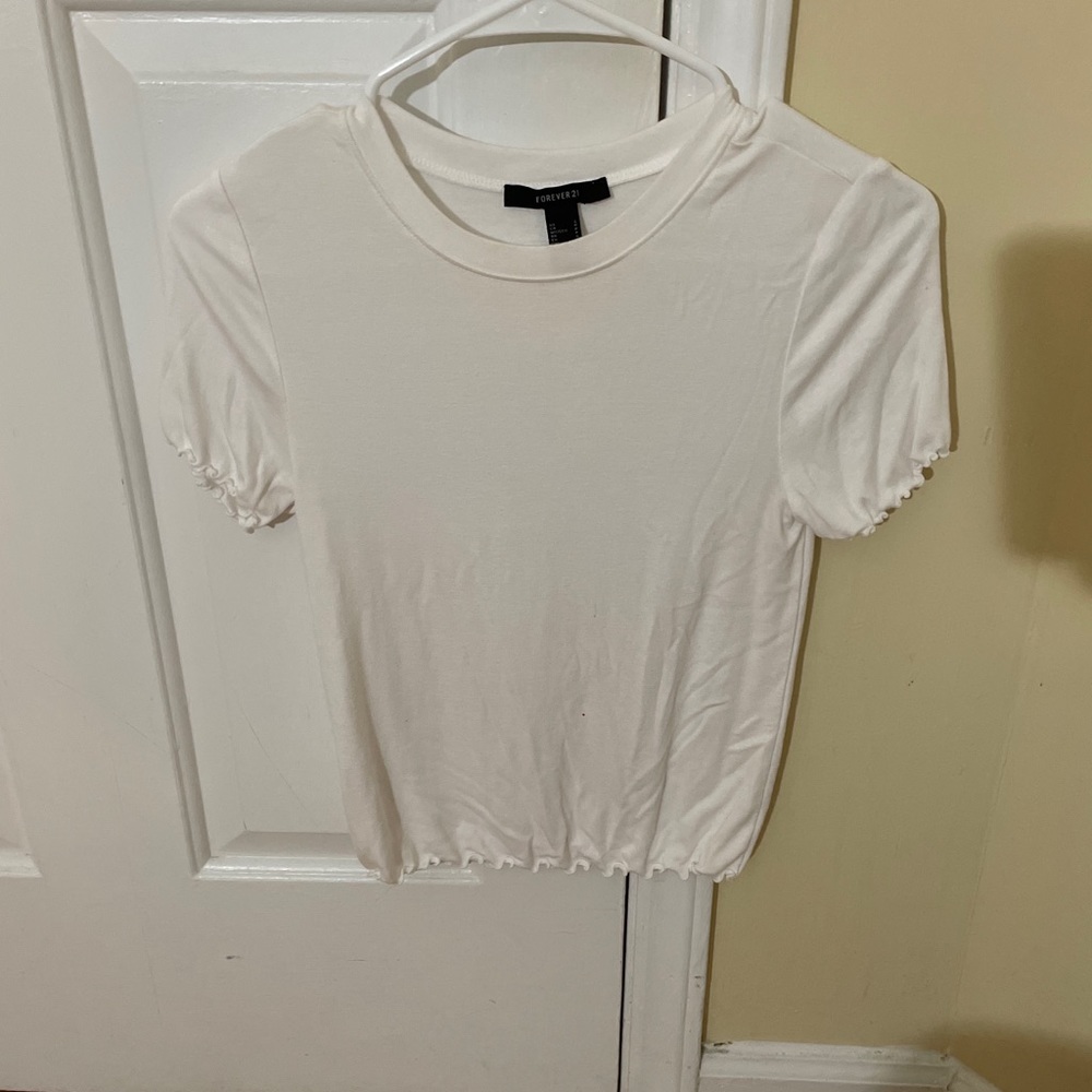 Forever 21 white shirt never worn